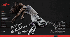 Desktop Screenshot of cre8ivedance.co.uk